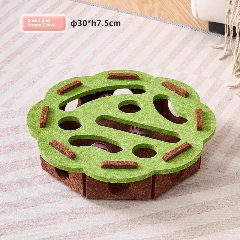 Cat Puzzle Ball Track Toy