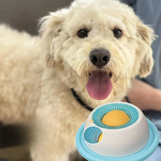 Dog Lick Pad Food Dispenser with Suction Base