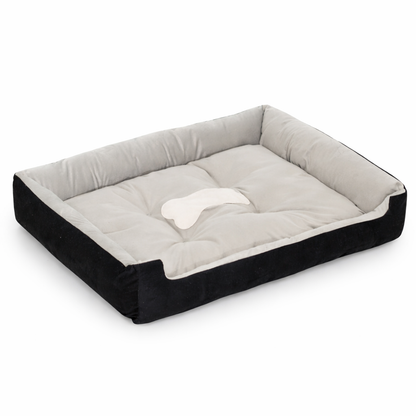 Waterproof Cotton Dog Bed with Soft Padded Support