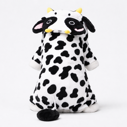 Flannel Pet Hoodie Jumpsuit