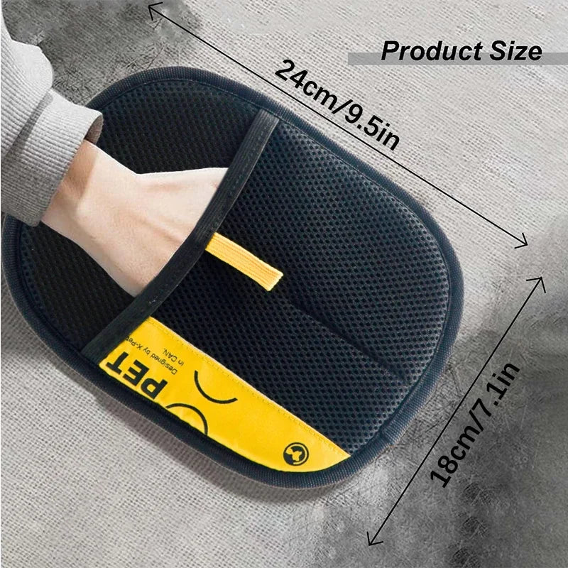 Reusable Pet Hair Remover Gloves for Furniture & Clothes | FurSweep