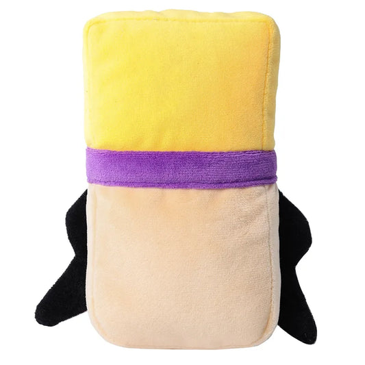 Interactive Plush Dog Puzzle Toy with Rope Handle