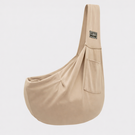 Pet Sling Carrier for Comfort & Easy Travel – Hands-Free Crossbody Bag for Cats, Puppies & Small Dogs