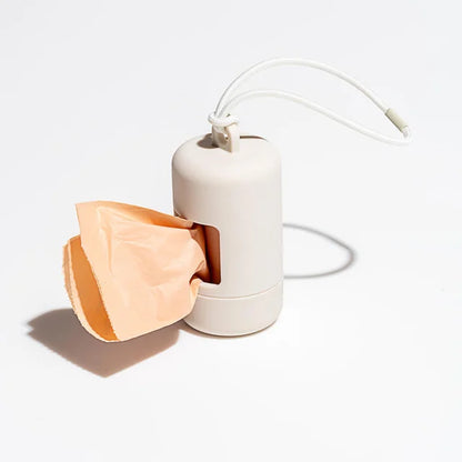 Portable Dog Poop Bag Dispenser with Clip Holder