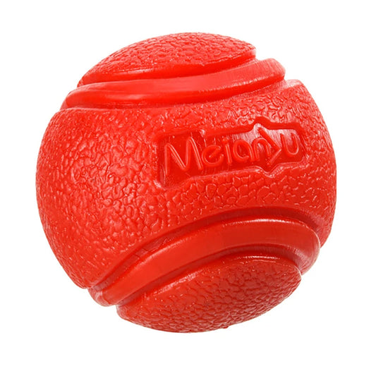 Rubber Interactive Dog Ball Toy for Fetch and Chewing