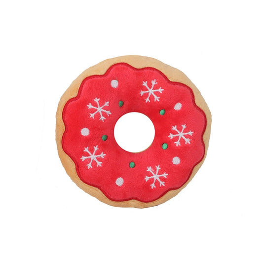 Christmas Plush Dog Toy for Interactive Play