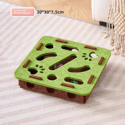 Cat Puzzle Ball Track Toy