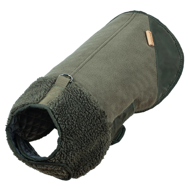 Winter Sherpa Dog Coat