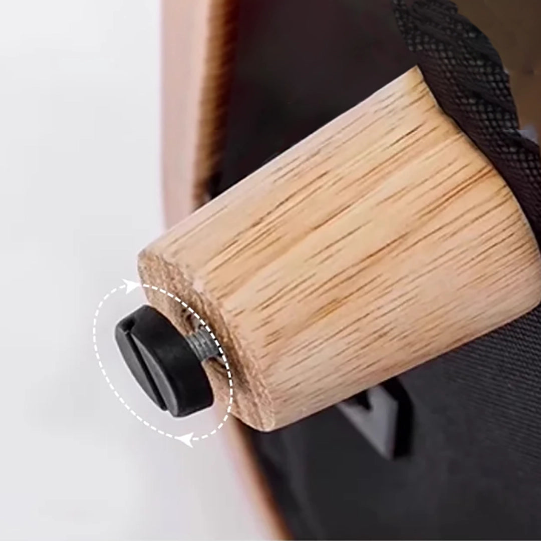 Scandinavian style elevated pet sofa bed designed for dogs, featuring a cushioned sleeping surface with a curved wooden side panel and raised base for supportive and comfortable resting