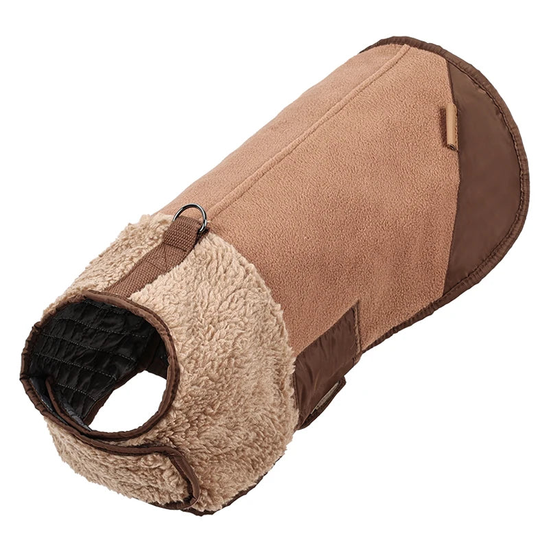Winter Sherpa Dog Coat