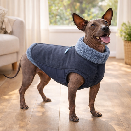 Winter Sherpa Dog Coat