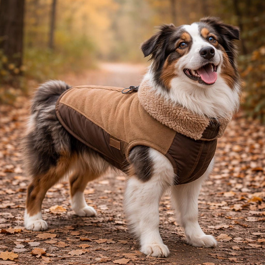 Winter Sherpa Dog Coat