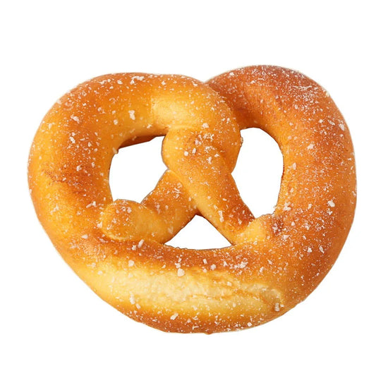 Pretzel-Shaped Plush Pet Toy